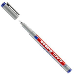 Edding 150S OHP marker / blauw / ronde punt / 0,3 mm