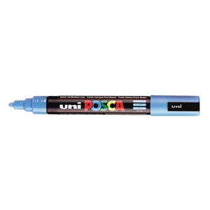 POSCA PC-5M verfmarker / lichtblauw / ronde punt / 1,8 - 2,5 mm