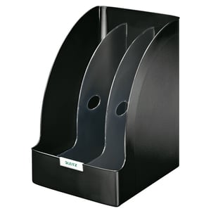 Leitz 5239 tijdschriftencassette jumbo / polystyreen / zwart