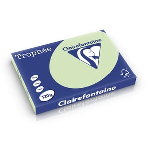 Clairefontaine papier / golfgroen / A3 / 120 gr. / 250 vel