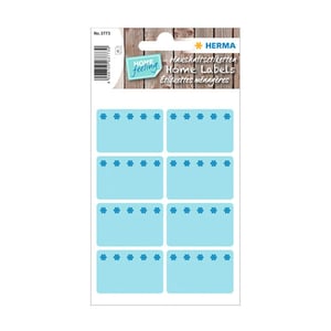 Herma 3773 diepvriesetiketten / 26 x 40 mm / blauw / 48 etiketten