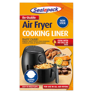 Sealapack Herbruikbare Airfryer-liner / Rond / 24 cm