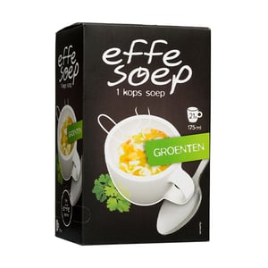 Effe Soep Groenten | 21 stuks