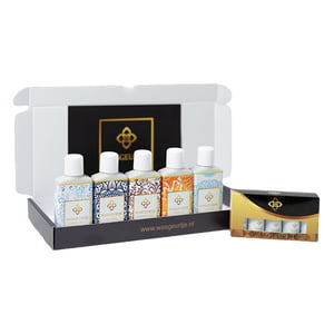Wasgeurtje Cadeauset Compleet Wasparfum / 5 geurtjes / 100 ml