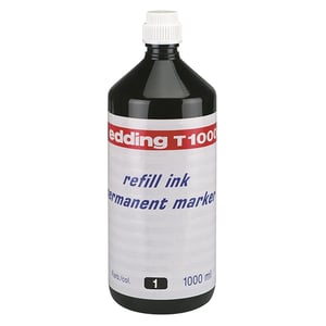 Edding T 1000 navulling / zwart / 1000 ml