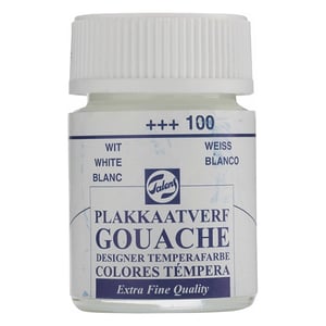 Royal Talens 08161002 gouache | extra fijn / wit / 16 ml
