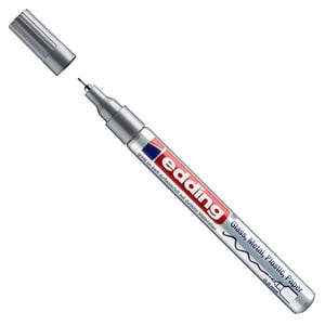 Edding 780 paint marker / zilver / ronde punt / 0,8 mm