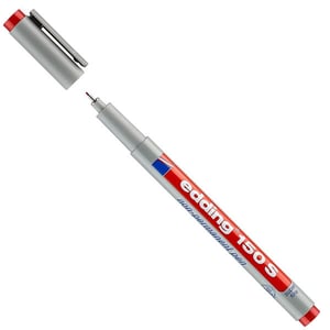 Edding 150S OHP marker / rood / ronde punt / 0,3 mm