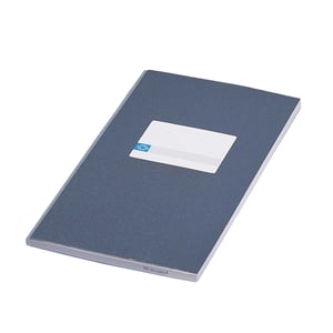 Atlanta kasboek / 2 x 1 kolom / blauw / 192 vel